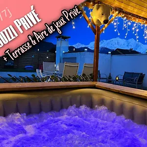 Appartement Rooftop 1 - Jacuzzi Privé Au Pied Du Monte-blanco, Sallanches